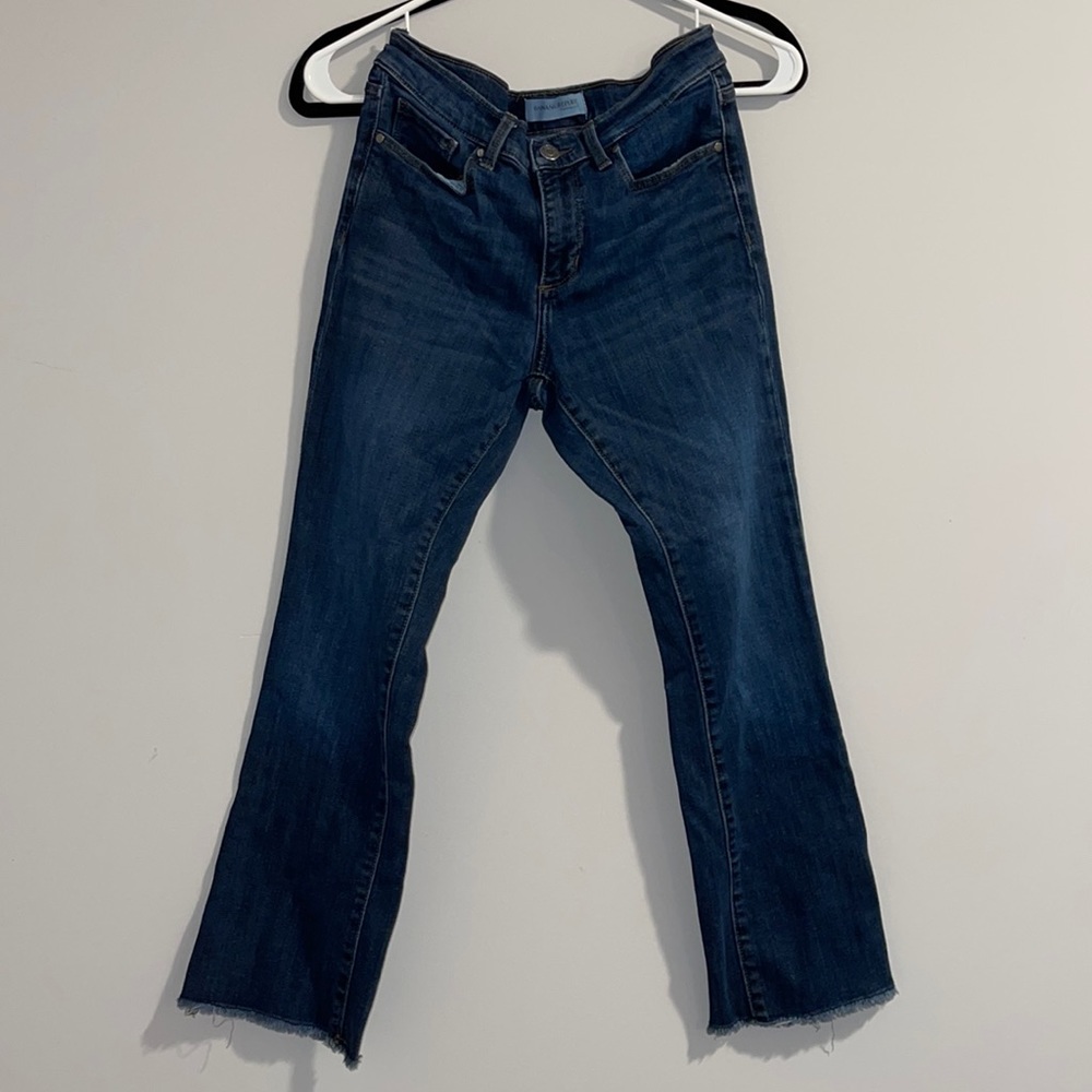 Banana Republic Cropped Flare Jeans